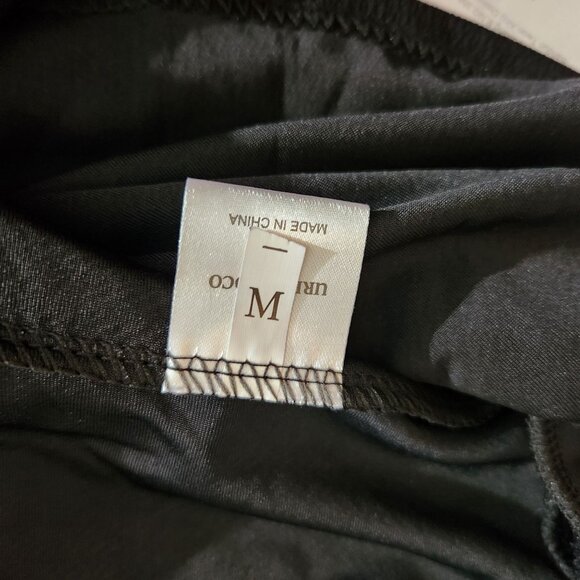 Urban Coco Pleated Flared Skater Skirt Medium Black - Picture 9 of 11